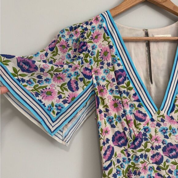 SPELL Impala Lily Handkerchief Floral Dress - Picture 8 of 9